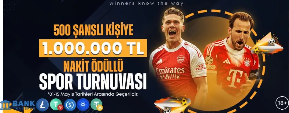 Nakit ödüllü spor turnuvası, 1.000.000 TL afişi
